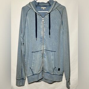 Calvin Klein Jeans Zip-Up Hoodie/Sweatshirt - Large